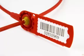 пластиковая пломба стрела штрихкод