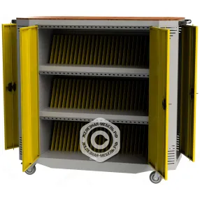 тележка для 75 планшетов с электросхемой