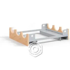 ложемент напольный для 3-х кислородных баллонов