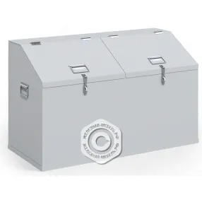 ящик для ветоши дв-1100 с перегородкой