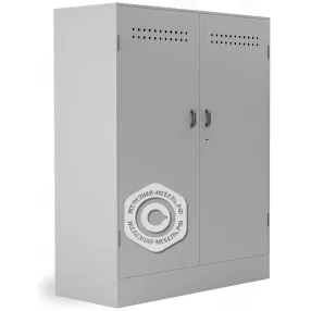 шкаф усиленный для хранения бронежилетов и касок брк-8 (2000х1565х650)