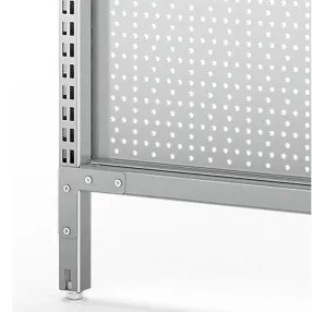 стеллаж с креплением к стене j-hanger со стеклянными полками