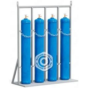стойка для 4-х газовых баллонов на 40 литров сгм-04м