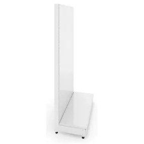 стеллаж торговый пристенный с перфорированной стенкой 50 серия