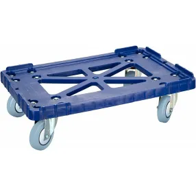 тележка п/э 600х400 резиновые колеса арт. 508-2