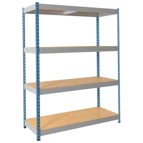 стеллаж sb 2000х1520х760 (4 яруса с настилом из фанеры)