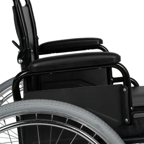 кресло-коляска kr 011а (460 мм, пневма/литые)