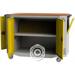 тележка для хранения и зарядки 26 планшетов с электросхемой