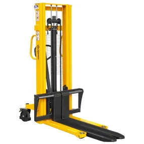 ручной гидравлический штабелер smartlift sda 1525 (1500 кг; 2,5 м; вилы 300-850 мм)