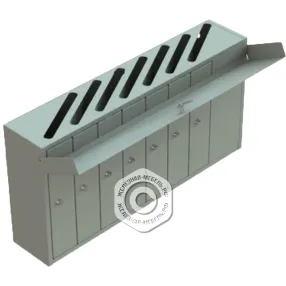 антивандальный почтовый ящик пя-07 аг