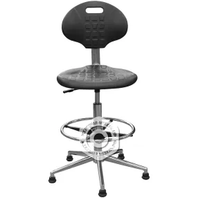 стул лабораторный полиуретановый кр12-в