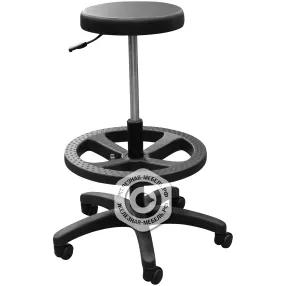 табурет лабораторный с полиуретановым сиденьем т10-в