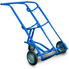 тележка для баллонов пропан + кислород tor тгк-п, 2 баллона (250 резина + 160 поворотное)