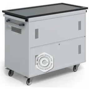 тележка для хранения и зарядки 20 ноутбуков с электросхемой