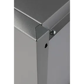 полка нержавеющая настенная открытая пно-7/3