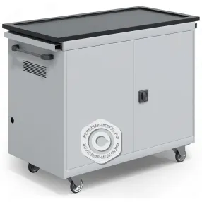 тележка для хранения и зарядки 20 ноутбуков с электросхемой