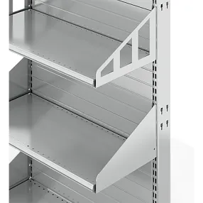 стеллаж-экспозитор торговый «добрый» с прямым рекламным фризом