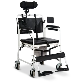 кресло-коляска н009в-1 (460 мм, литые) с комплектом дцп