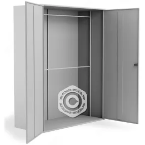 шкаф для хранения бронежилетов с внутренней стойкой брк-1 (1800x1400x600)