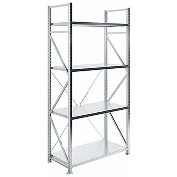 Складские стеллажи серии MS U (150-2000 кг)